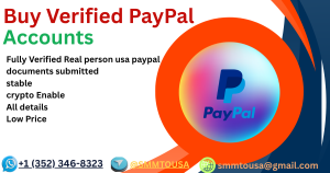 Buy Verified PayPal Accounts